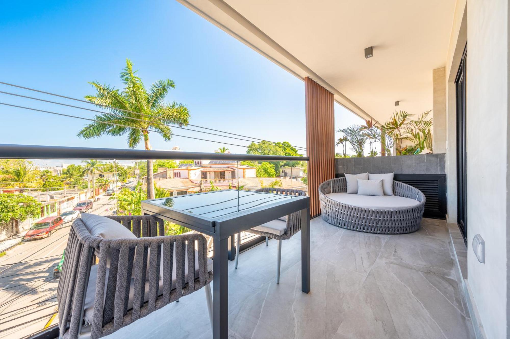 Kippal - Modern Oasis - Aparthotel Cozumel Bagian luar foto