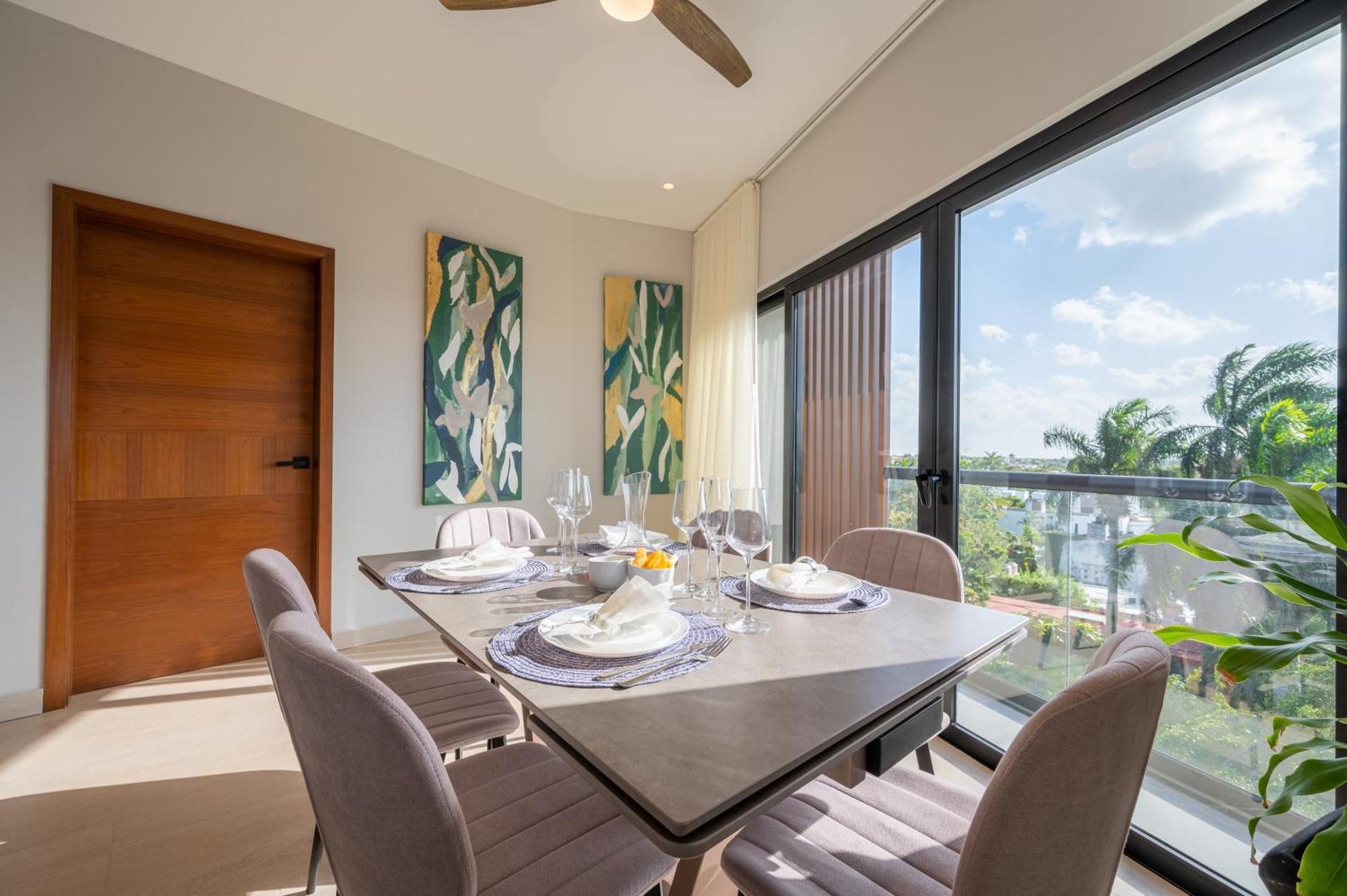 Kippal - Modern Oasis - Aparthotel Cozumel Bagian luar foto