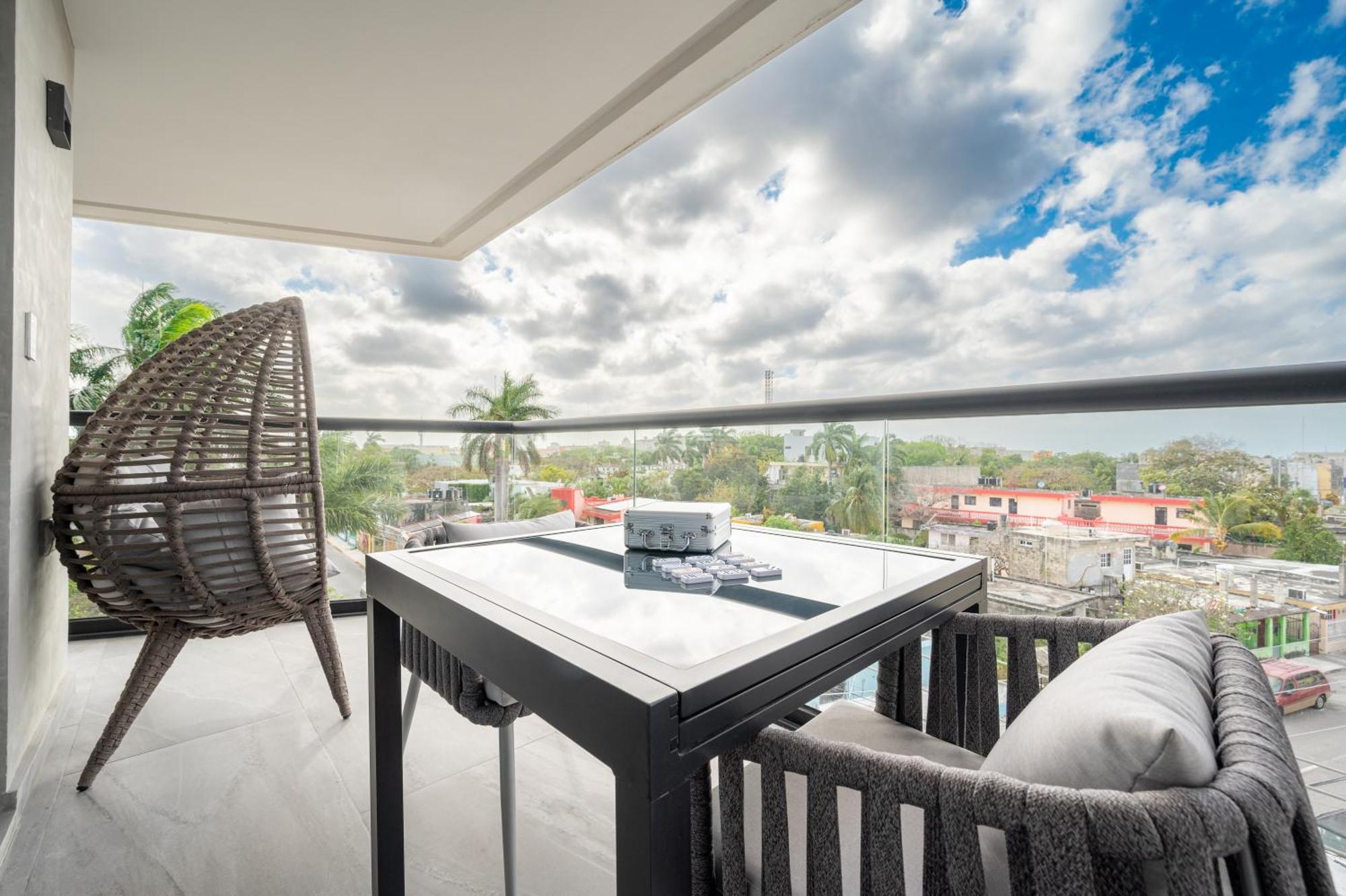 Kippal - Modern Oasis - Aparthotel Cozumel Bagian luar foto