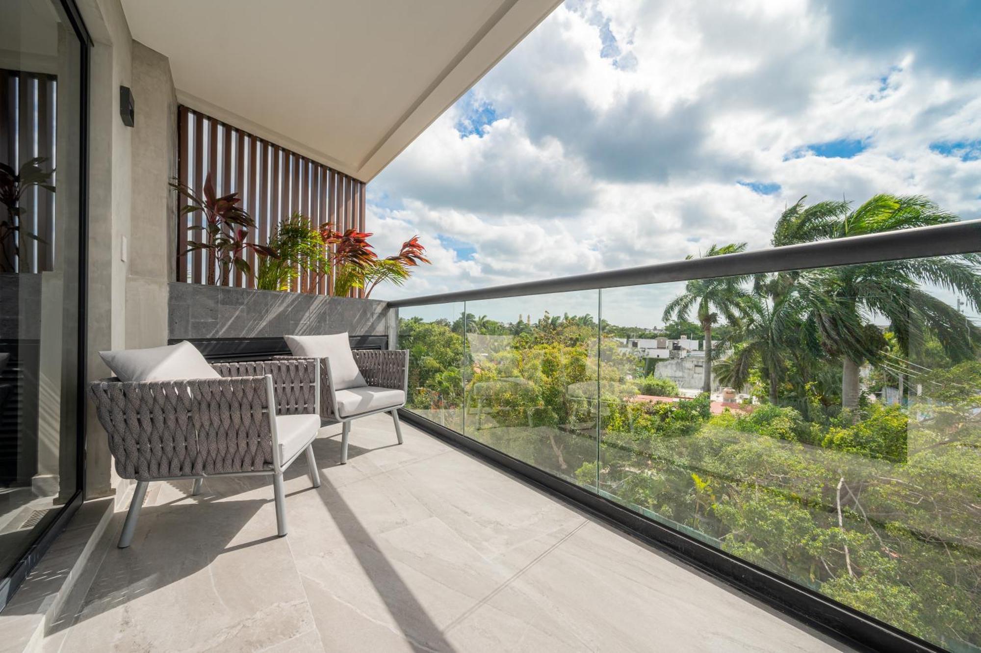 Kippal - Modern Oasis - Aparthotel Cozumel Bagian luar foto